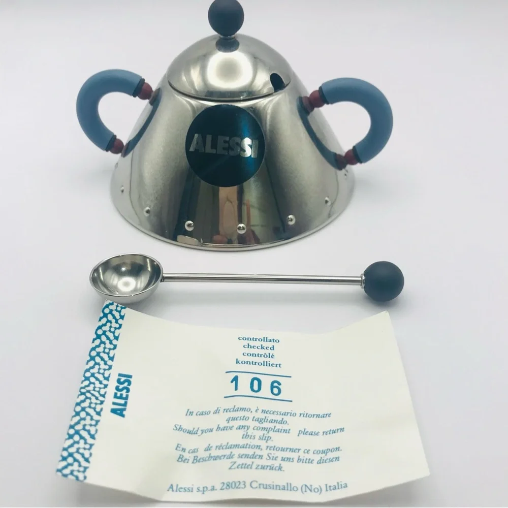 ALESSI CREAM & SUGAR. - Picture 3 of 11